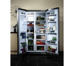 Neff Series 5 K3990X7GB American-Style Fridge Freezer - Stainless Steel